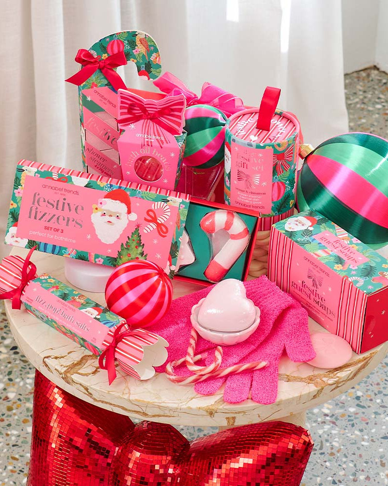Shower Steamers Festive Candy Cane 4pc Gifts and Accessories Annabel Trends