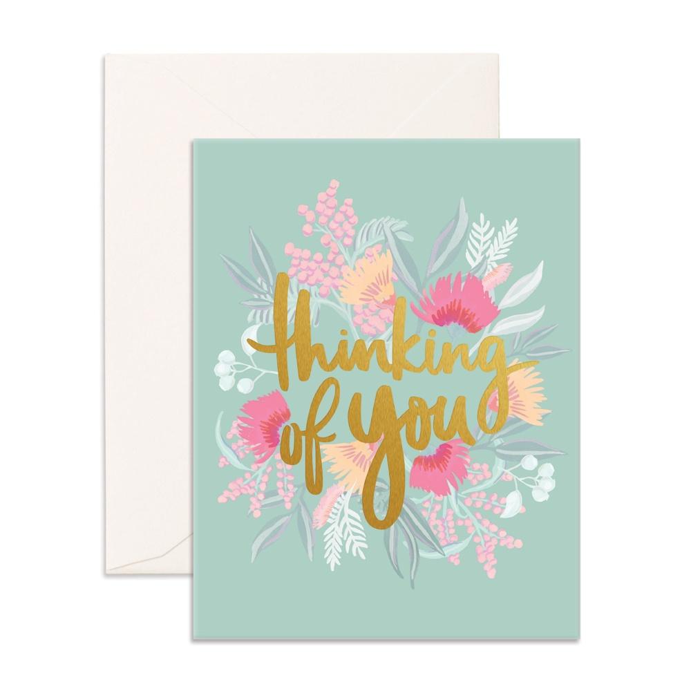 Fox & Fallow Greeting Card Thinking Of You - Global Free Style