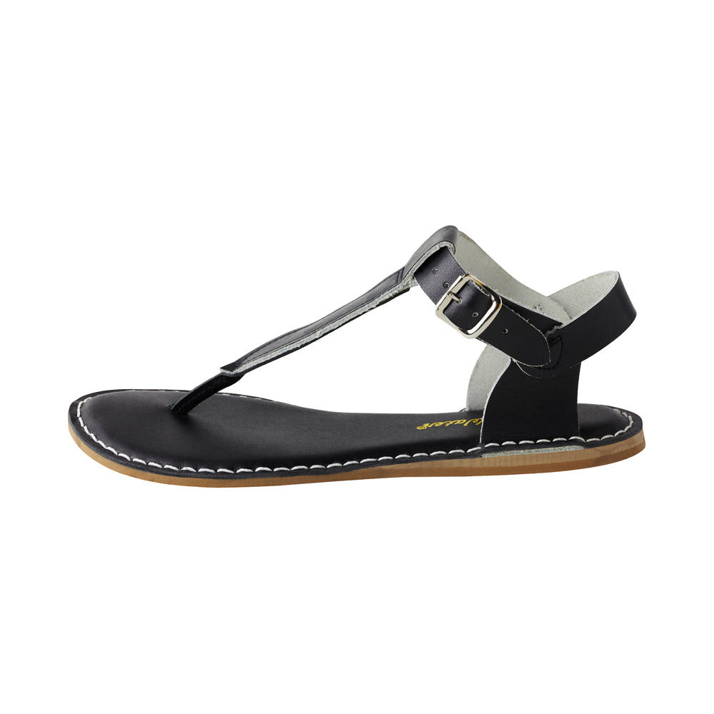 Salt Water T-Thong Shoes Black - Global Free Style
