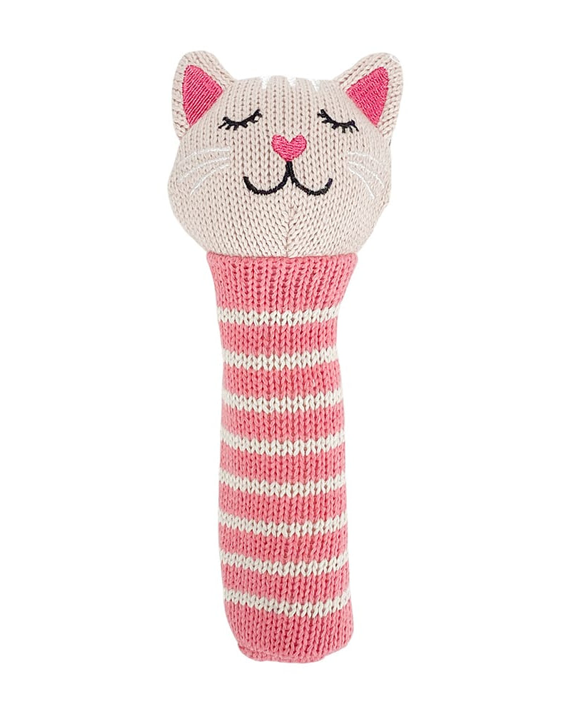 Knit Hand Rattle Kitten Gifts and Accessories Annabel Trends