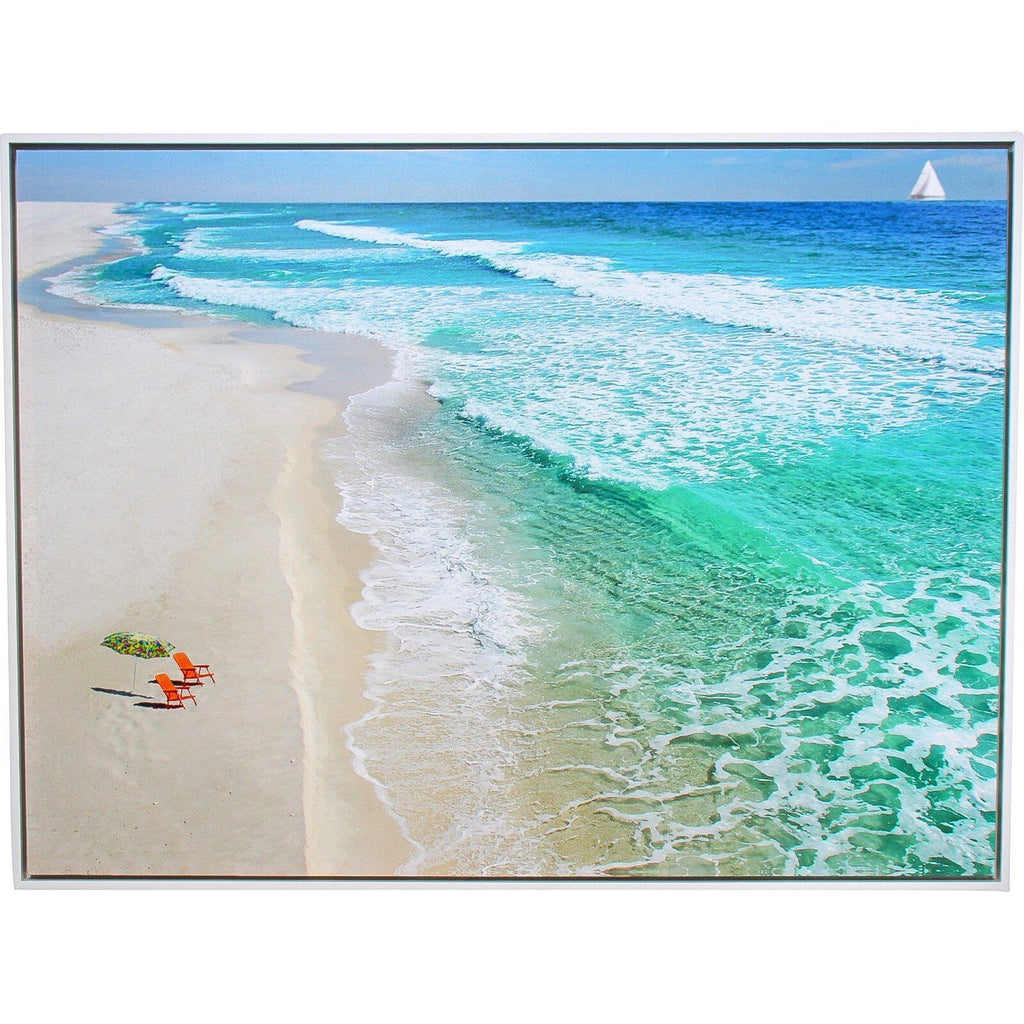 Lavida Framed Canvas Beachside - Global Free Style