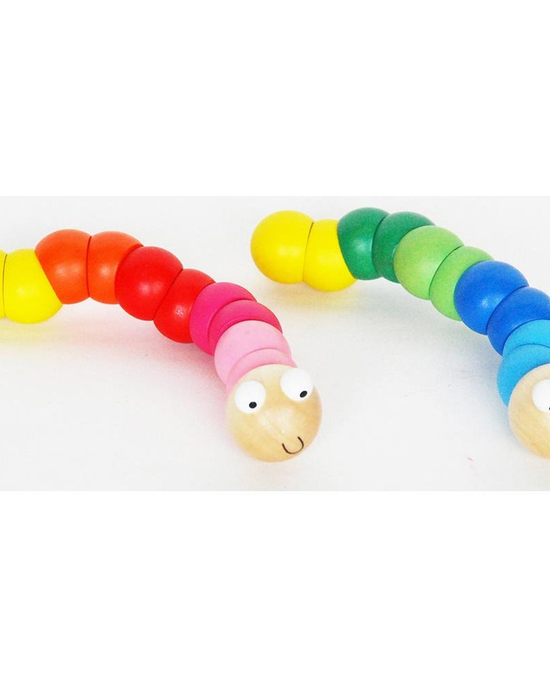 ToysLink Wooden Toy Joint Worm Gifts and Accessories ToysLink
