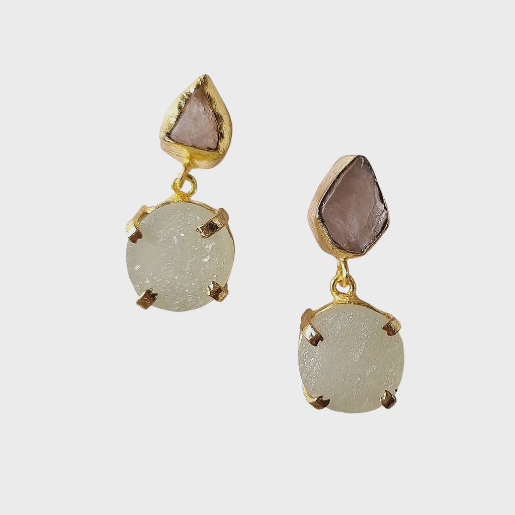 Neveah Natural Stone Earring - Global Free Style