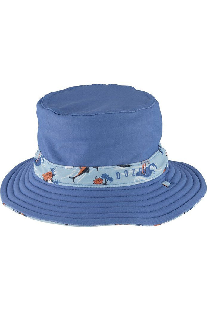 Baby Dozer Baby Boys Bucket Hat Makai Blue - Global Free Style