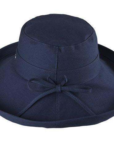 Ladies Upturn Hat Noosa Navy Hats & Millinery Kooringal