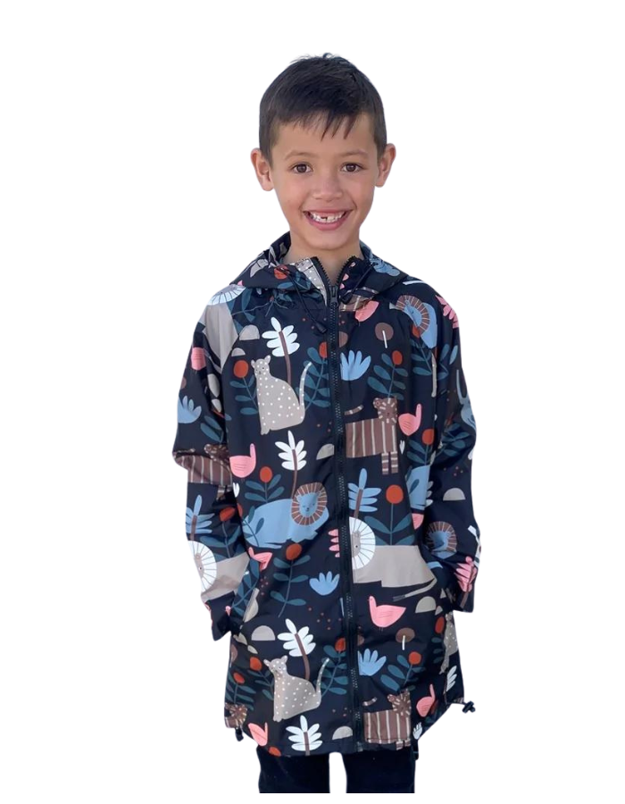 Monster Threads Raincoat Jungle Cats Kids - Global Free Style