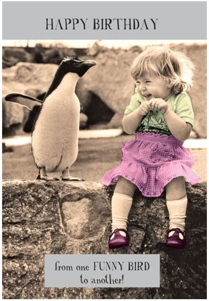 Waterlyn Little Girl and Penguin on Wall - Global Free Style