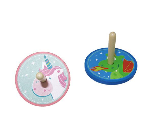 Toyslink Unicorn & Dragon Spinning Top - Global Free Style