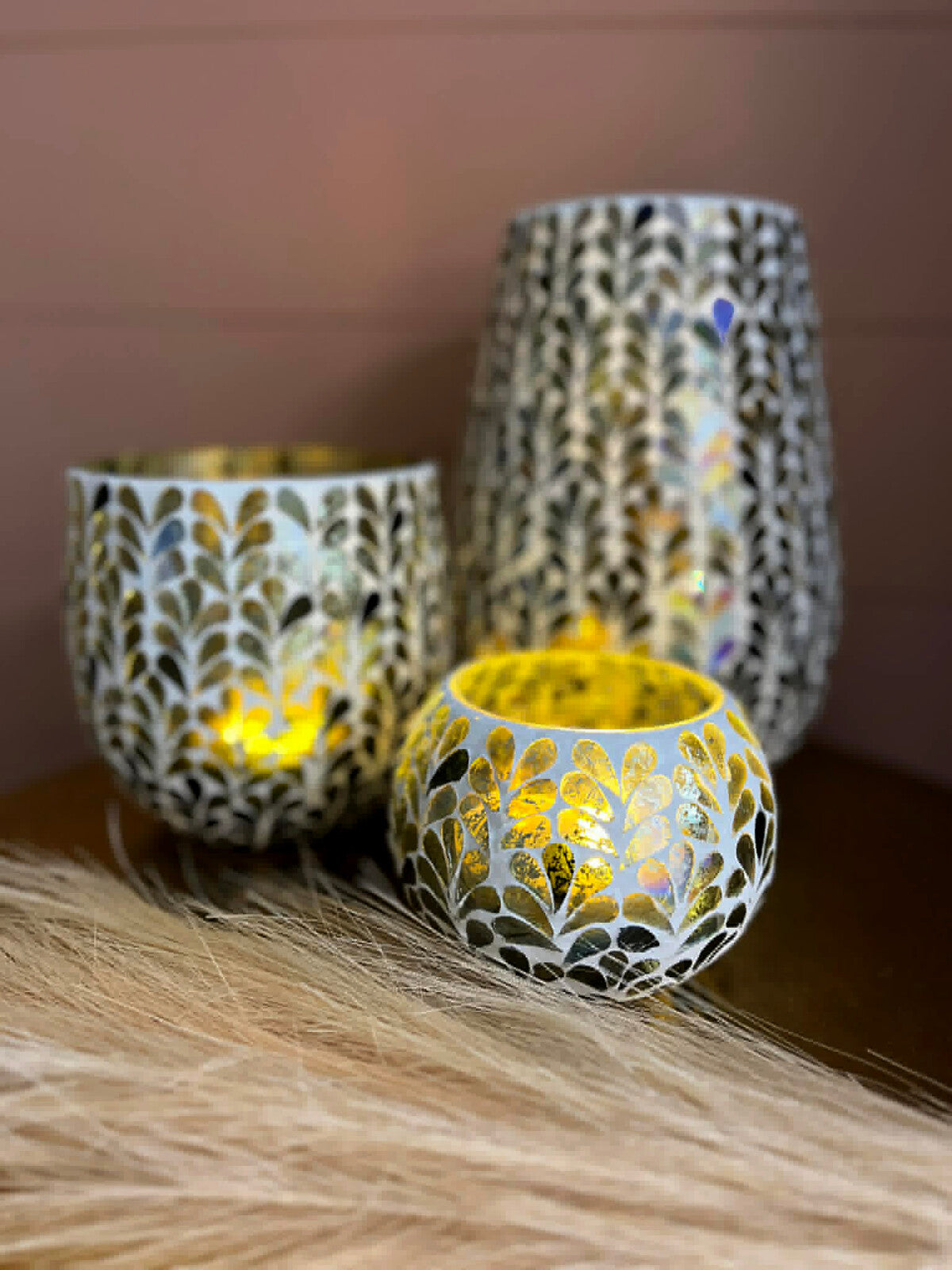 Votive Mosaic Artichoke Gifts and Accessories Lavida