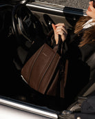 Manhattan Tote Bag Chocolate Bags and Purses Louenhide