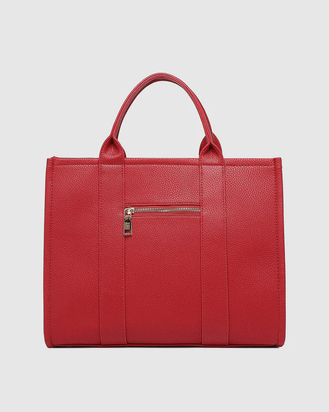 Manhattan Tote Bag Red Bags and Purses Louenhide   