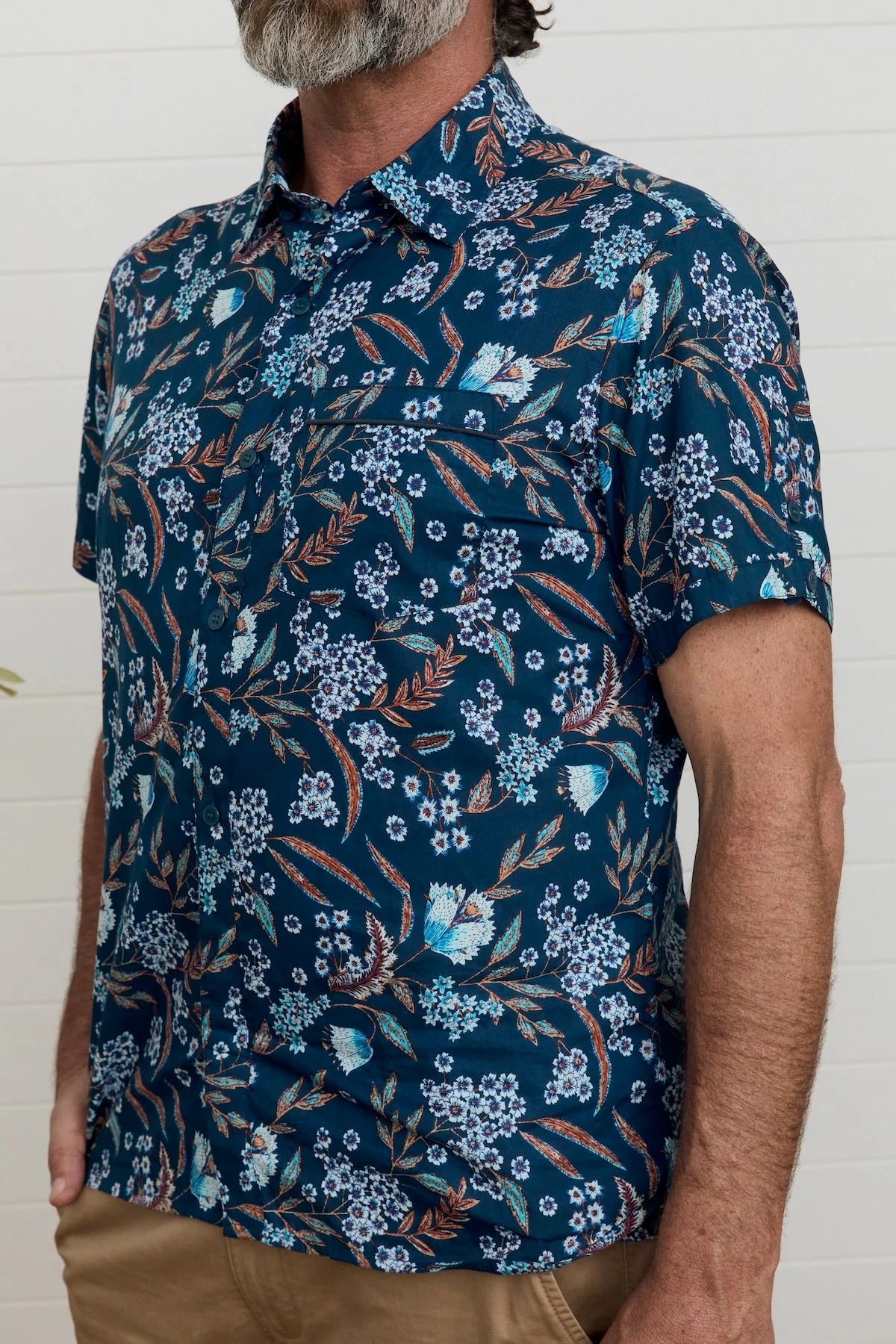 Mens Shirt Bellflower - Global Free Style