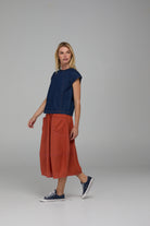 Guru Skirt Burnt Orange Skirts Boom Shankar
