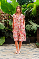 Jazmin Dress Pink Floral Dresses Boho