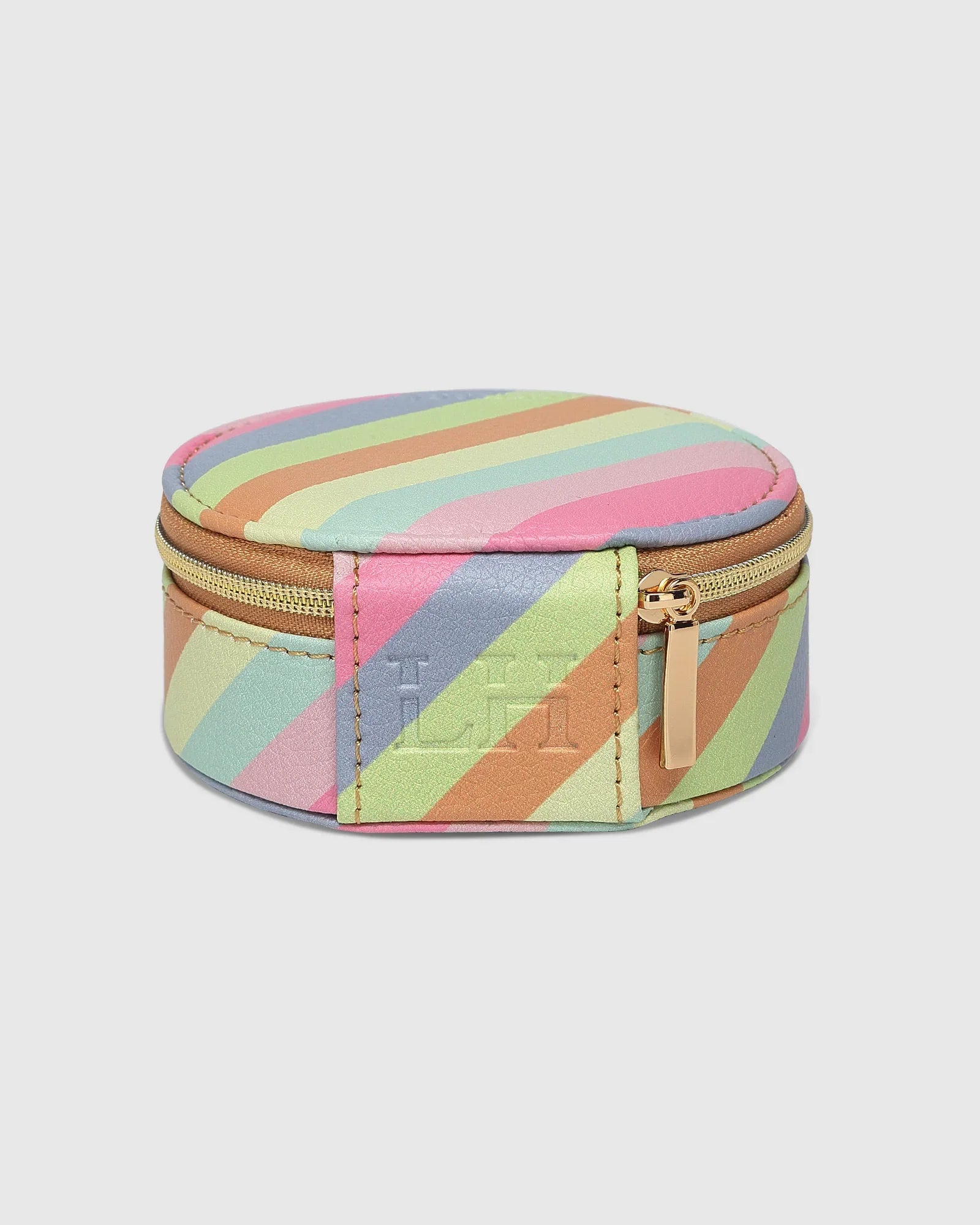 Sisco Jewellery Box Pastel Stripe Bags and Purses Louenhide
