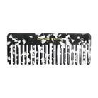 Tamed Hair Comb Rectangle Shape Black And White Hair Annabel Trends