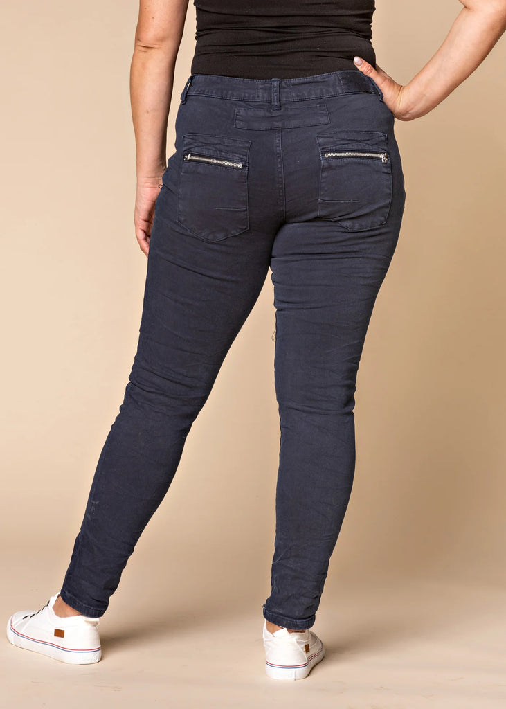Nessie Pants in Navy - Global Free Style