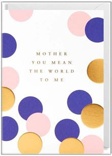 Waterlyn Mother You Mean The World To Me Cards and Wrap Waterlyn