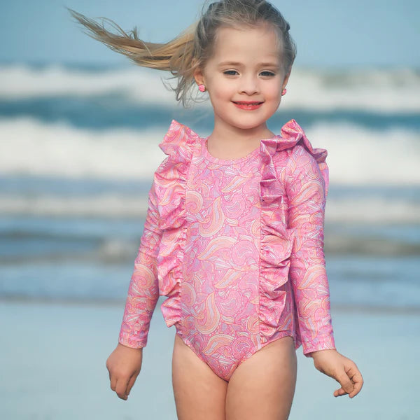 Virinnia Long Sleeve Swimsuit Kids Dresses Fernleigh Avenue