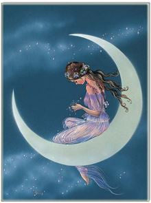 Greeting Card Fairyland Moon Maiden Cards and Wrap Waterlyn