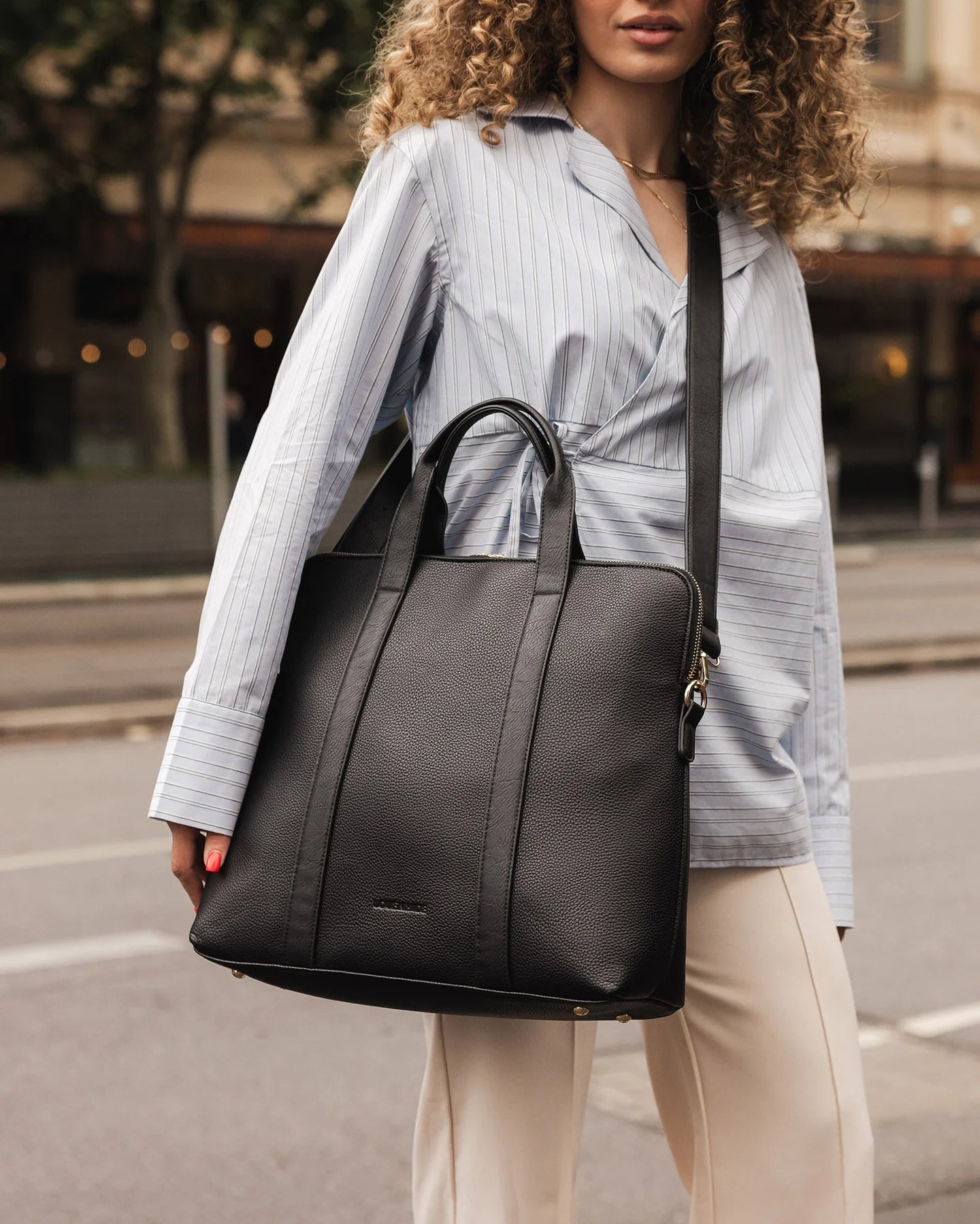 Rhodes Laptop Bag Black Bags and Purses Louenhide