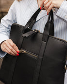 Rhodes Laptop Bag Black Bags and Purses Louenhide