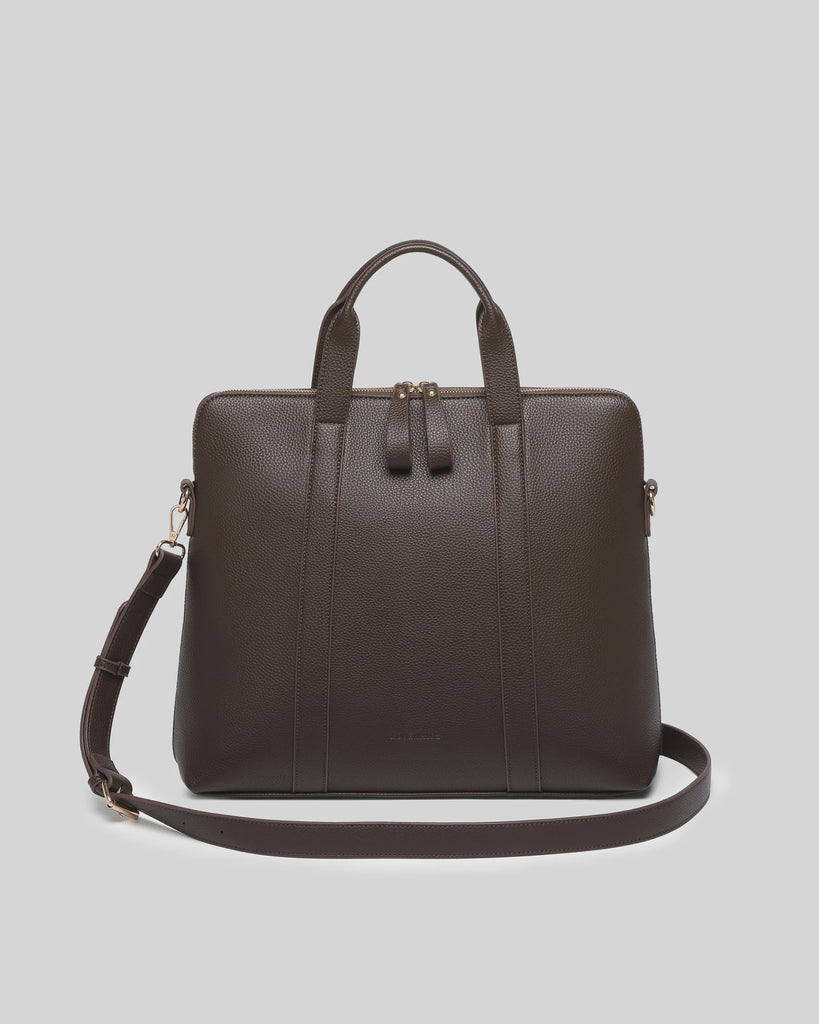 Rhodes Laptop Bag Chocolate Bags and Purses Louenhide