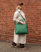 Rhodes Laptop Bag Green Bags and Purses Louenhide