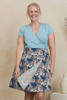 Chameleon Reversible Skirt Azure & Callie Skirts MahaShe S(8)