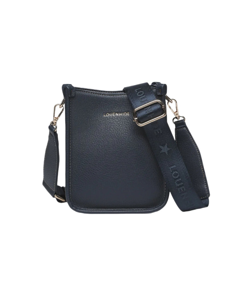 Parker Phone Crossbody Bag Navy Bags and Purses Louenhide   