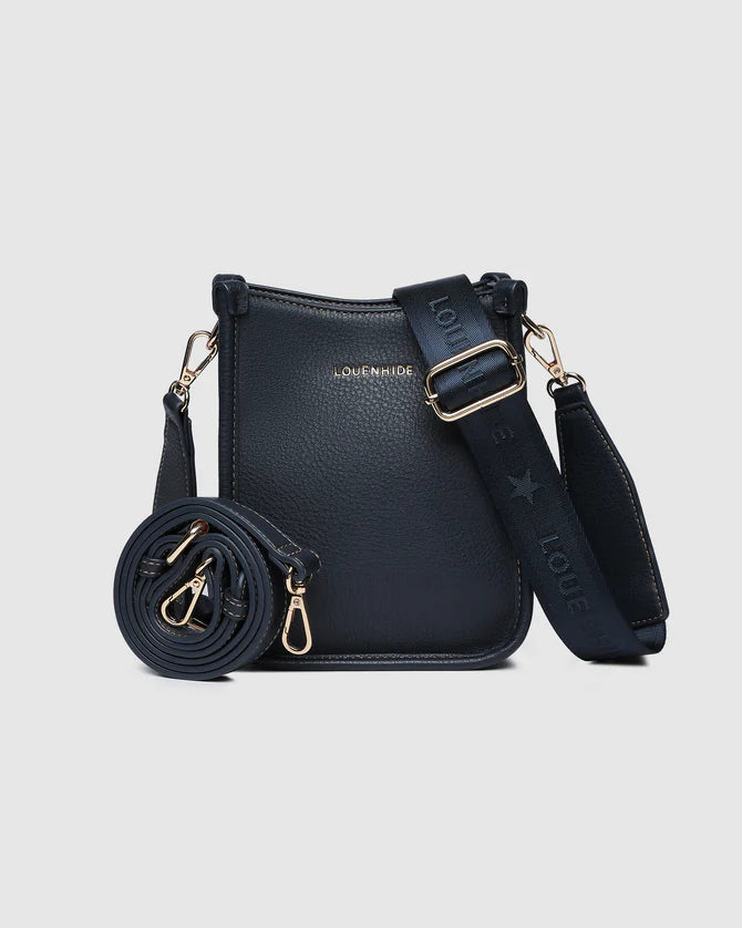 Parker Phone Crossbody Bag Navy Bags and Purses Louenhide   