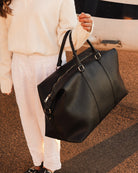 Boston Weekender Travel Bag Black Bags and Purses Louenhide