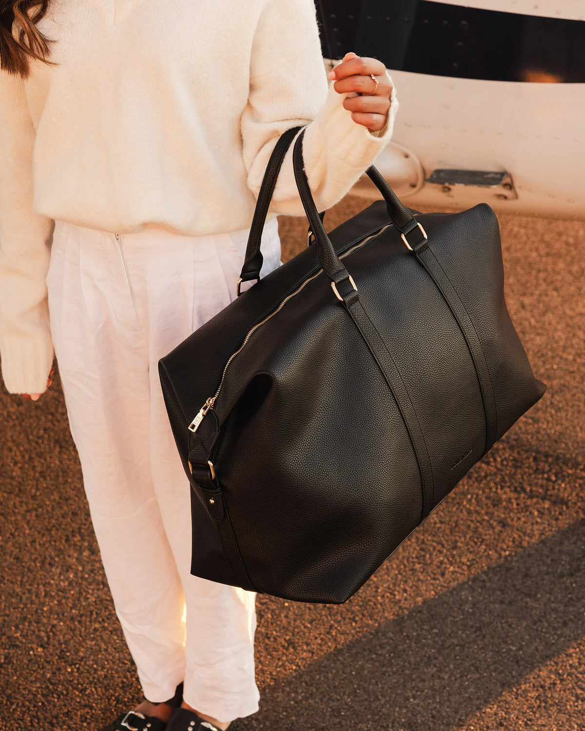 Boston Weekender Travel Bag Black Bags and Purses Louenhide