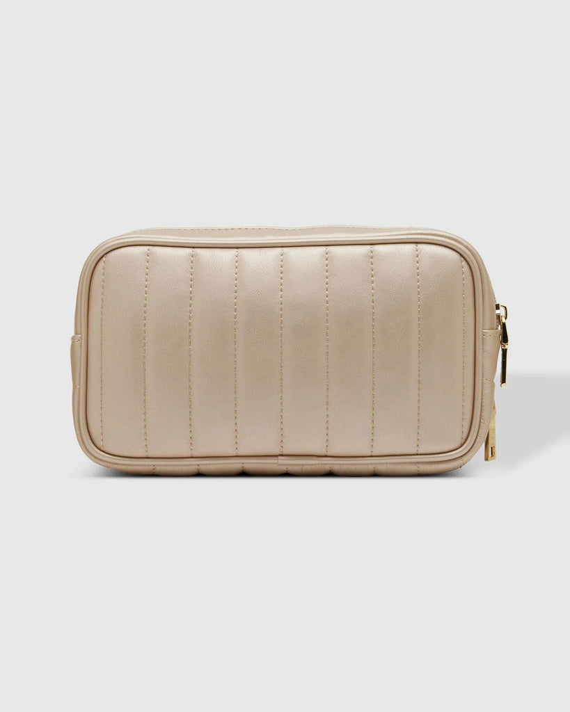 Rosie Makeup Case Champagne Bags and Purses Louenhide   