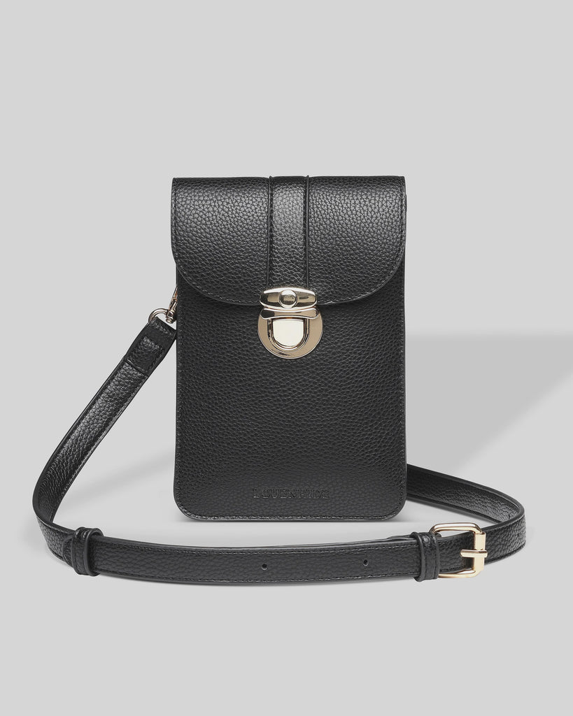 Fontaine Phone Crossbody Bag Black - Global Free Style