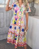 Ibiza Dress Multi Colour Dresses Mutig S(8)