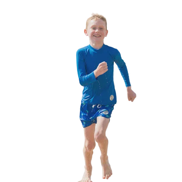 Blue Rash Top Kids Tops Fernleigh Avenue 00
