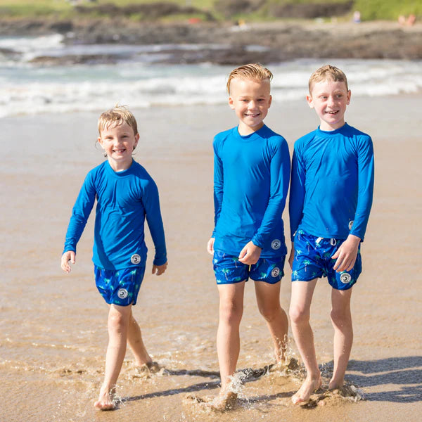 Blue Rash Top Kids Tops Fernleigh Avenue