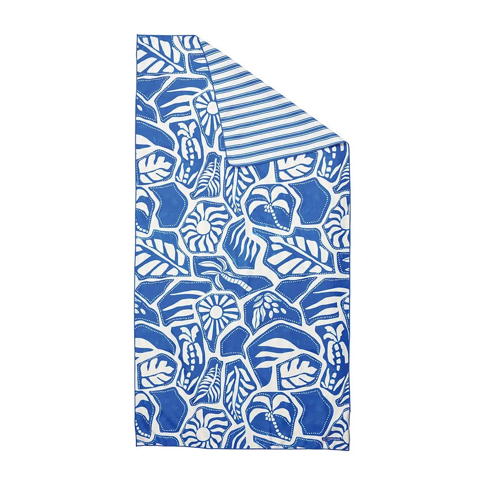 Sand Free Towel Blue Oasis Bath Annabel Trends