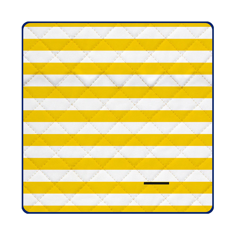 Picnic Mat Yellow Stripe - Global Free Style