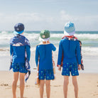 Blue Rash Top Kids Tops Fernleigh Avenue