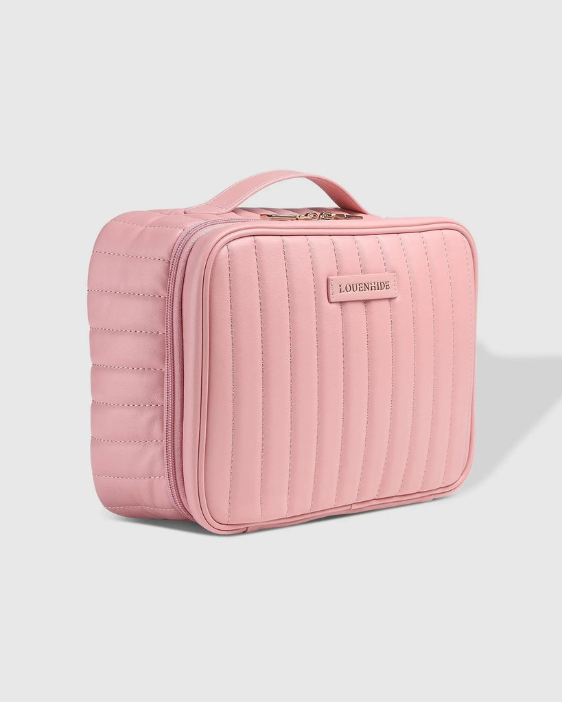 Maggie Cosmetic Case Pale Pink Bags and Purses Louenhide   