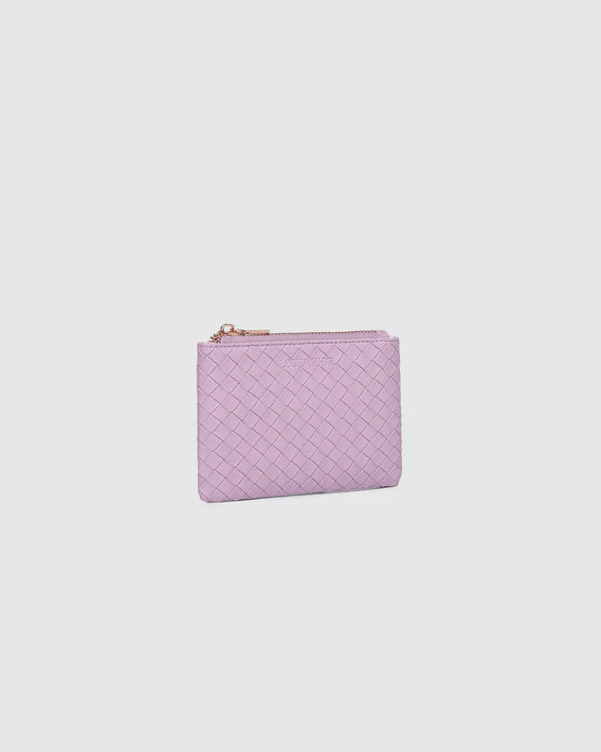 Kuta Purse Woven Lilac Bags and Purses Louenhide