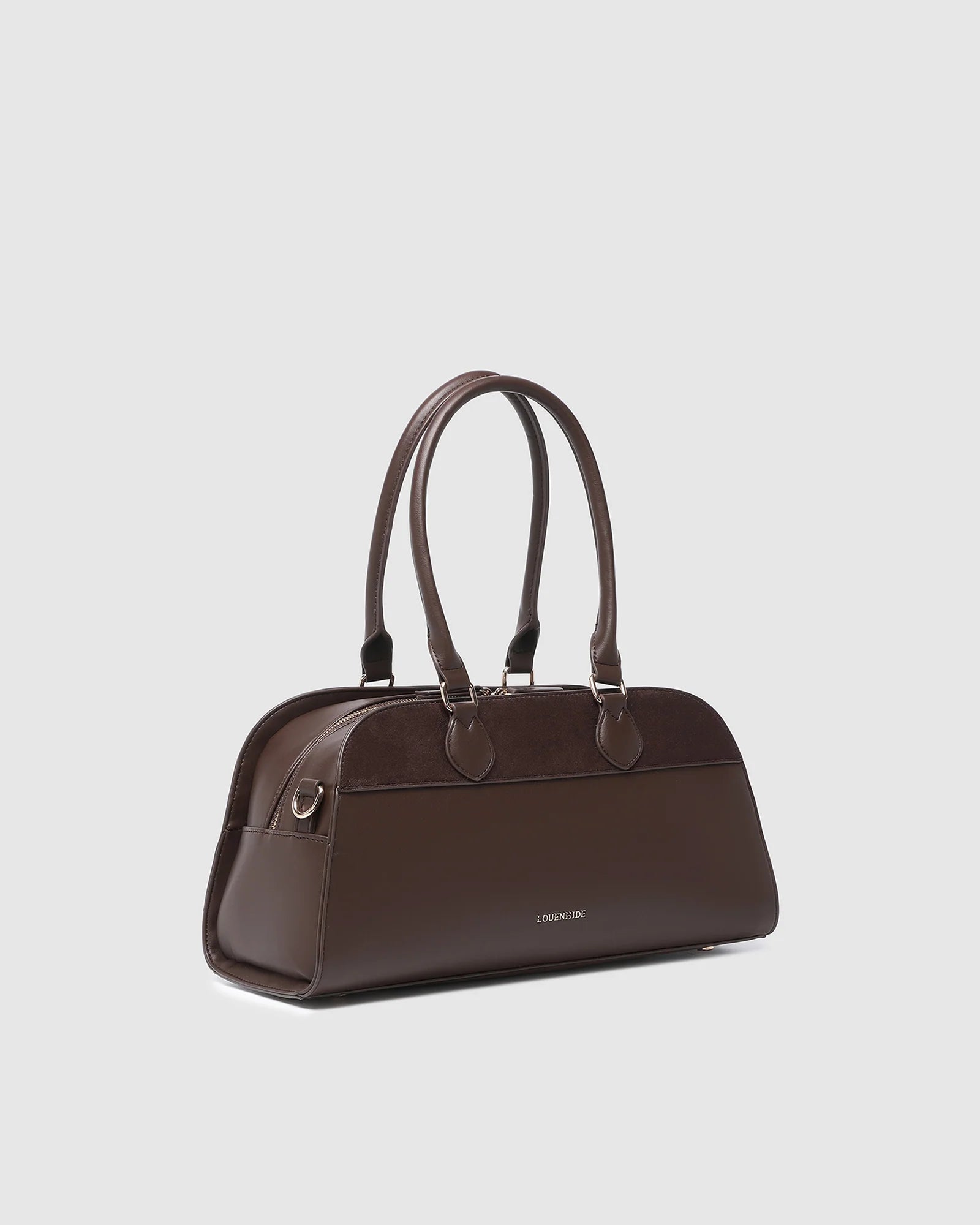 Eleanor Shoulder Bag Chocolate Bags and Purses Louenhide