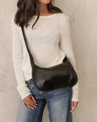 Olivia Shoulder Bag Black Bags and Purses Louenhide