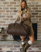 Cooper Travel Bag Chocolate Bags and Purses Louenhide