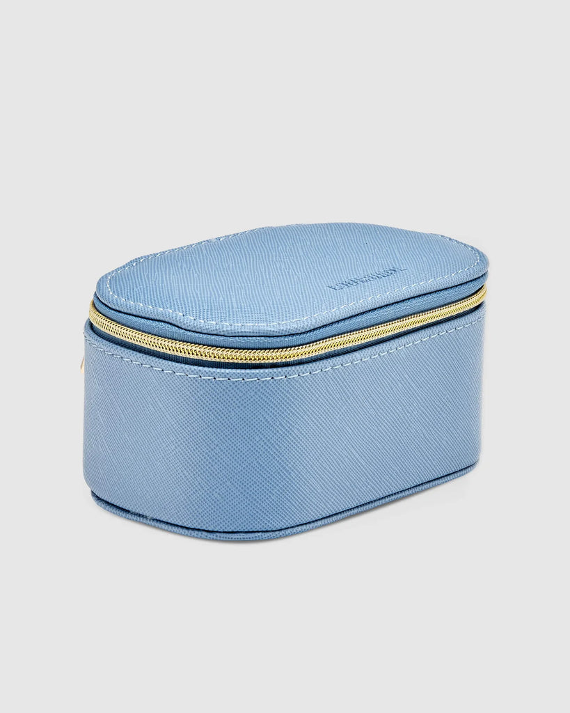 Olive Jewellery Box Cloudy Blue Bags and Purses Louenhide   