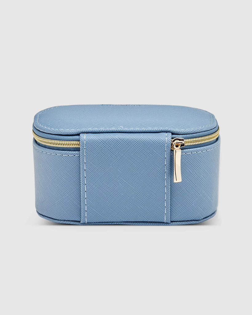 Olive Jewellery Box Cloudy Blue Bags and Purses Louenhide   