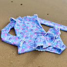 Mermaid Shell Girls Rash Guard Set Kids Dresses Fernleigh Avenue