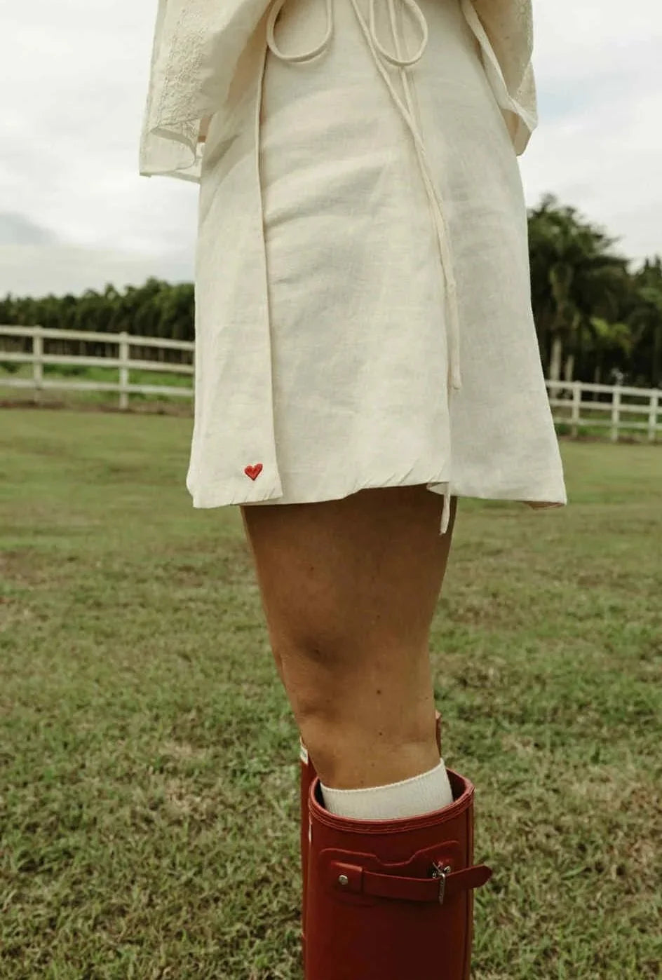 Adore Wrap Skirt White Skirts Jollou